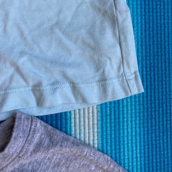 Girls Sparkle Unicorn Sequence Tshirt Top Bundle Set - Picture 5 of 15